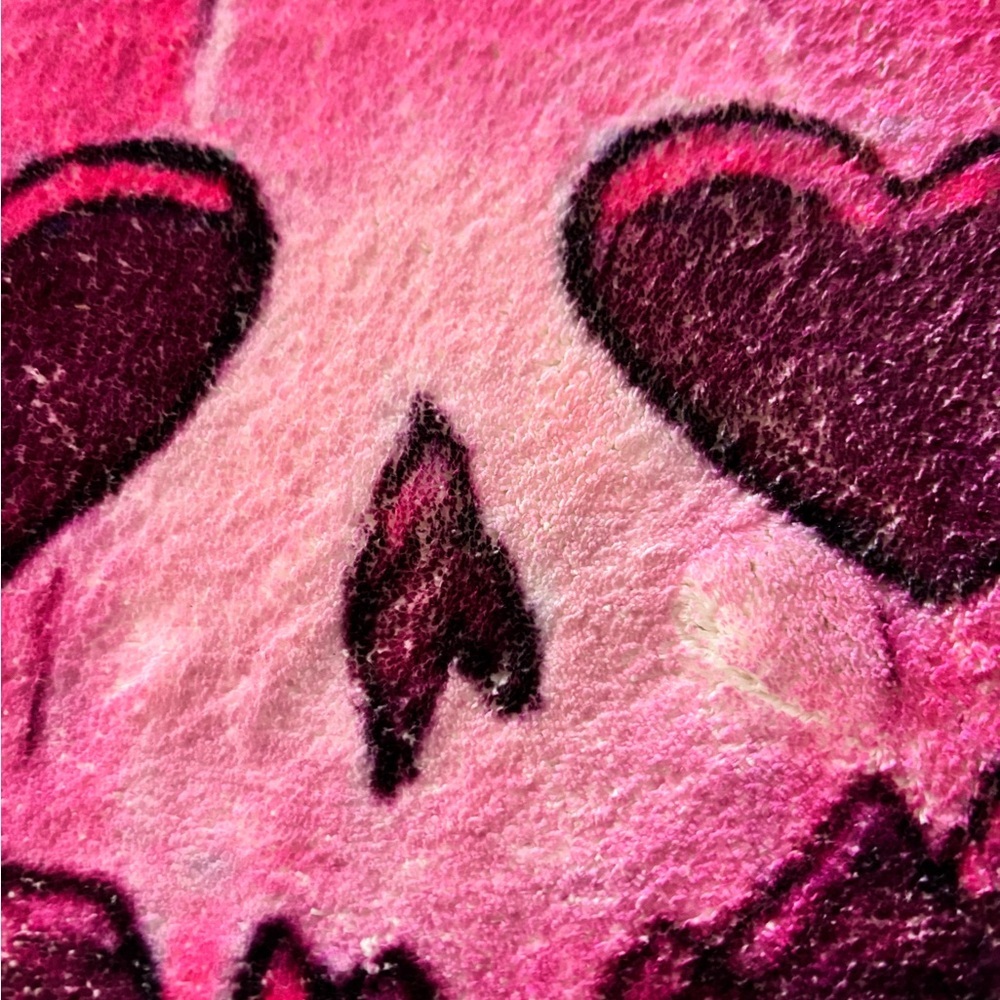 Small Pink Pumpkin Rug - Picture 3 of 3